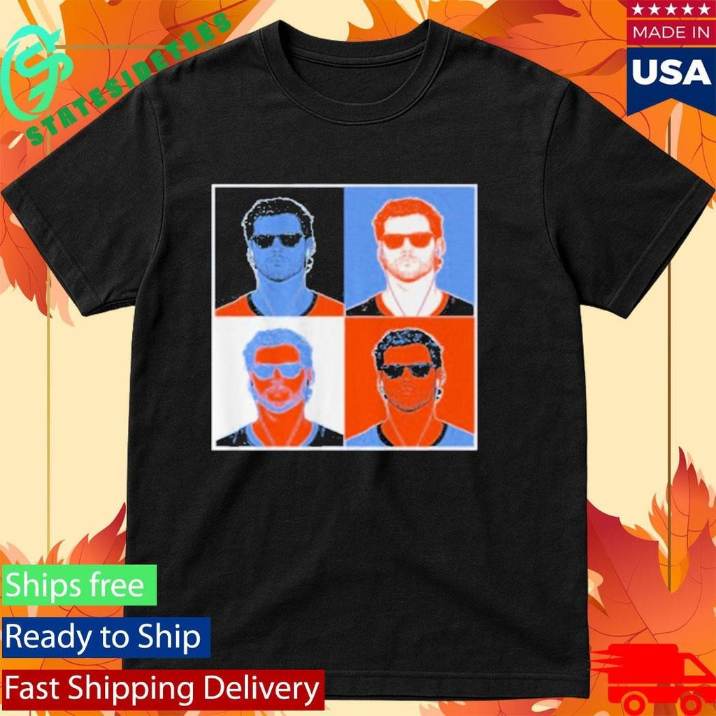 Jarrett Stidham Pop Art Shirt Unisex , , , Long Sleeve Tee