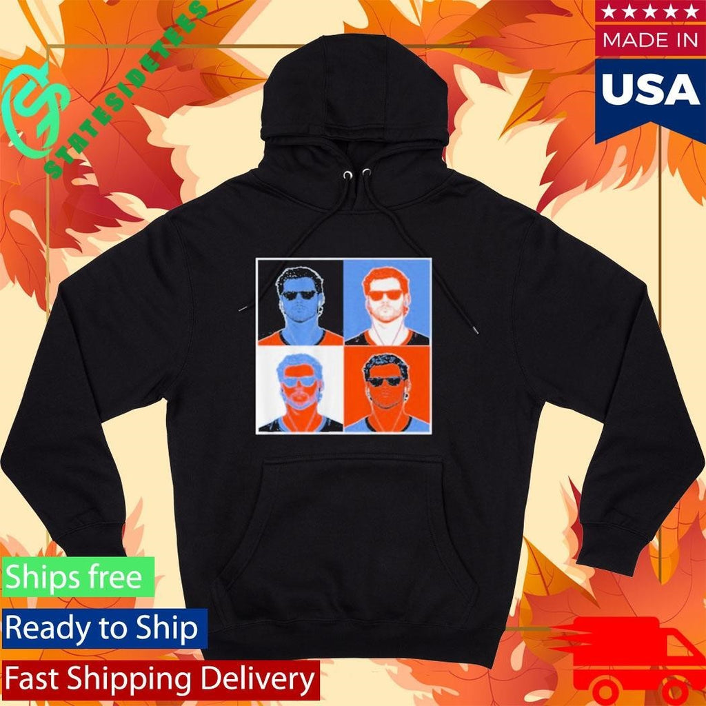 Jarrett Stidham Pop Art Shirt Unisex , , , Long Sleeve Tee