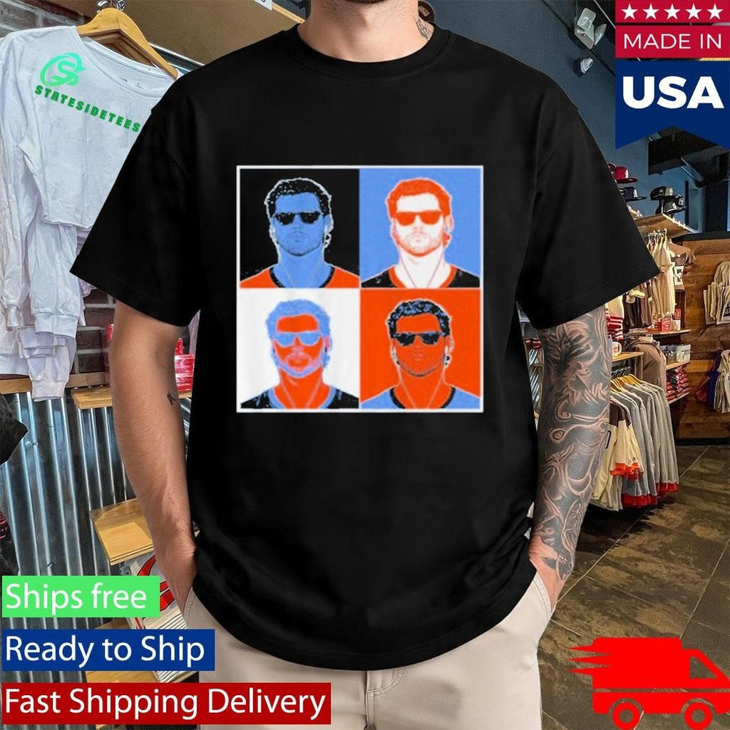 Jarrett Stidham Pop Art Shirt Unisex , , , Long Sleeve Tee