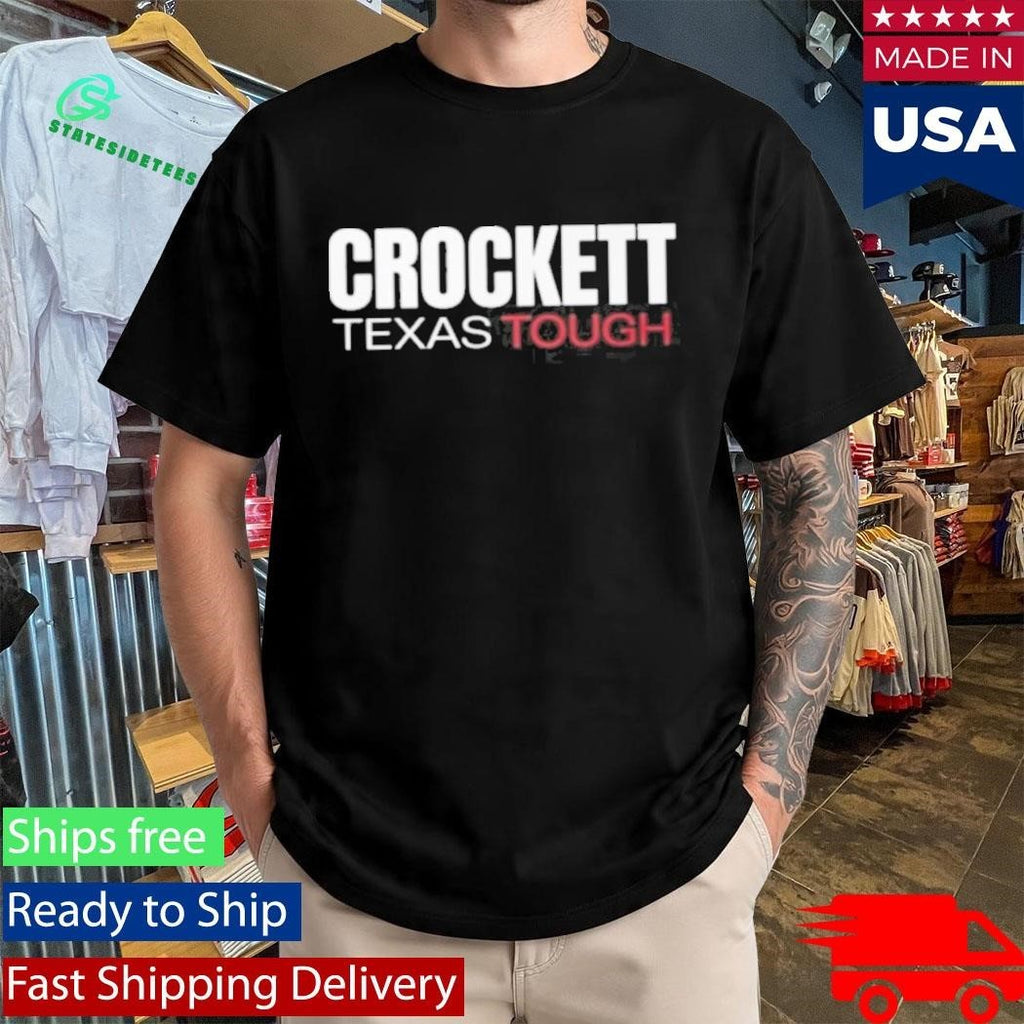 Jasmine Crockett Crockett Texas Tough Shirt Unisex , , , Long Sleeve Tee
