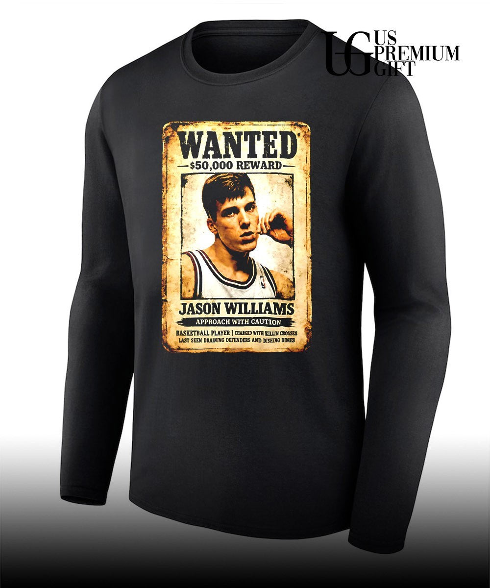 Jason Williams Wanted 50000 Reward shirt