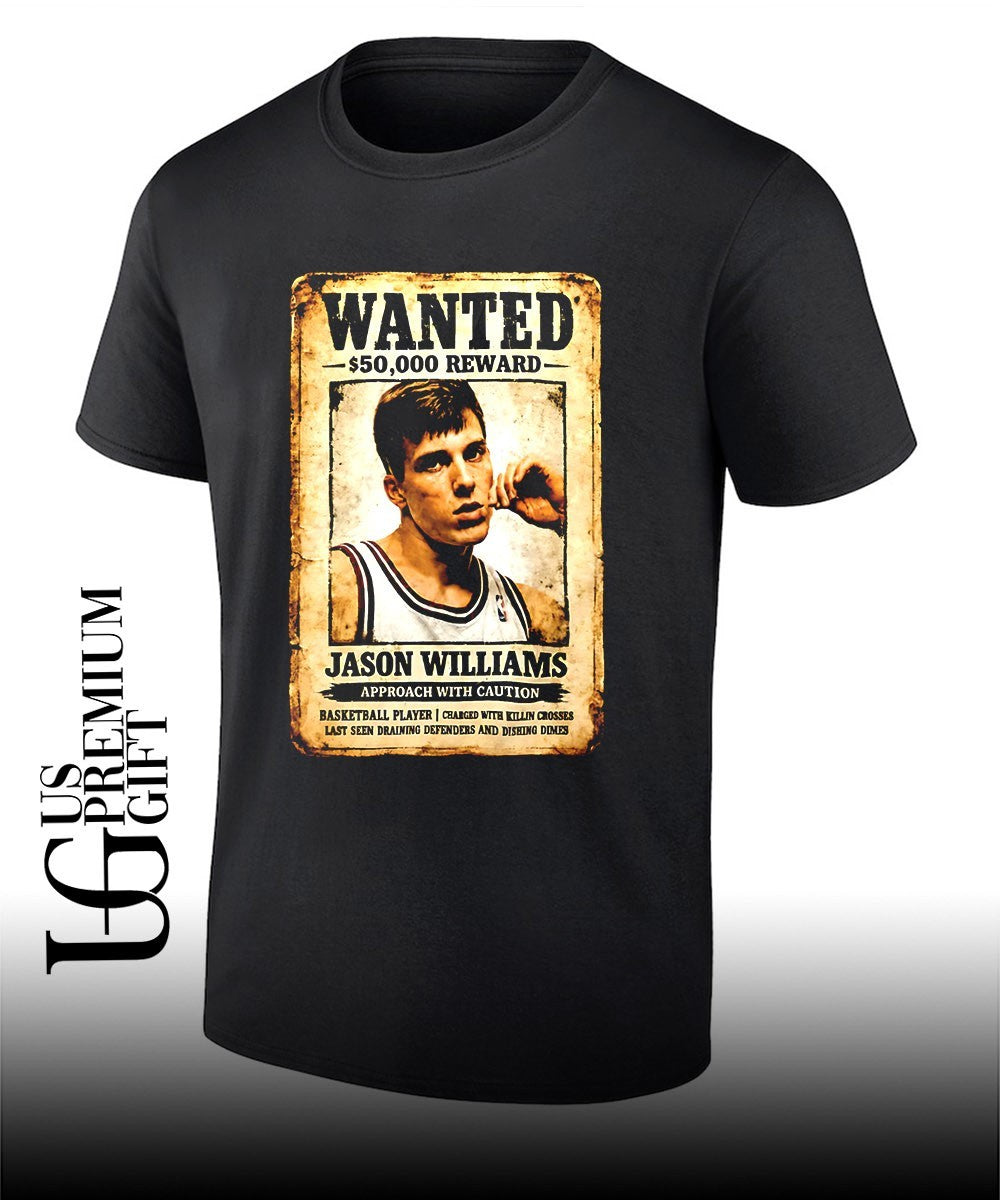 Jason Williams Wanted 50000 Reward shirt