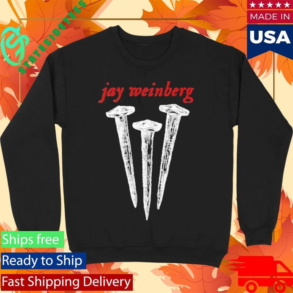 Jay Weinberg W Nails Shirt Unisex , , , Long Sleeve Tee