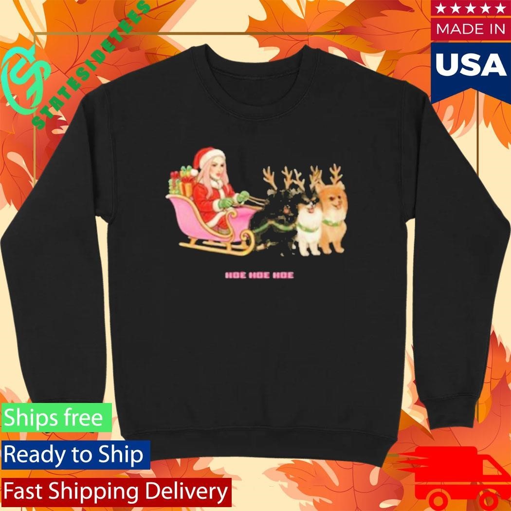 Jeffree Star Hoe Hoe Hoe Holiday Shirt Unisex , , , Long Sleeve Tee