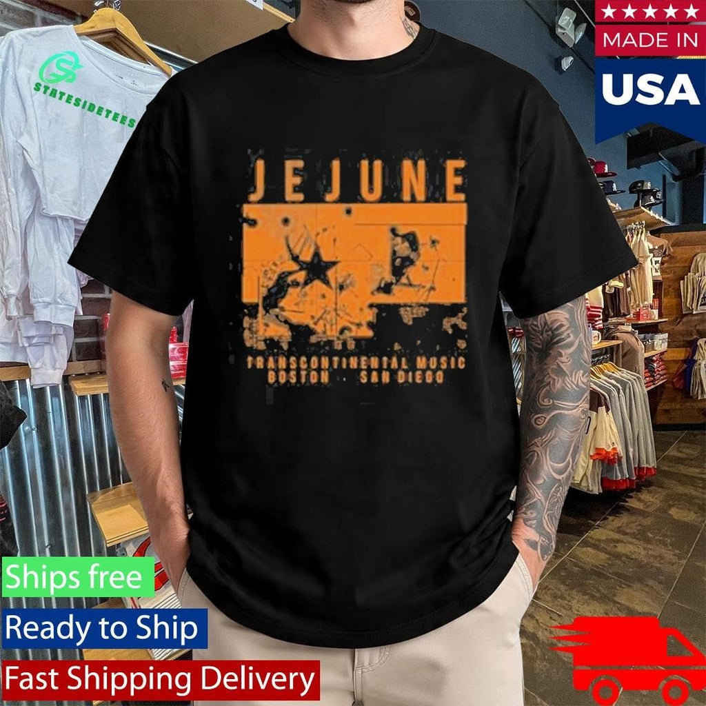 Jejune Transcontinental Music Tour Shirt Unisex , , , Long Sleeve Tee