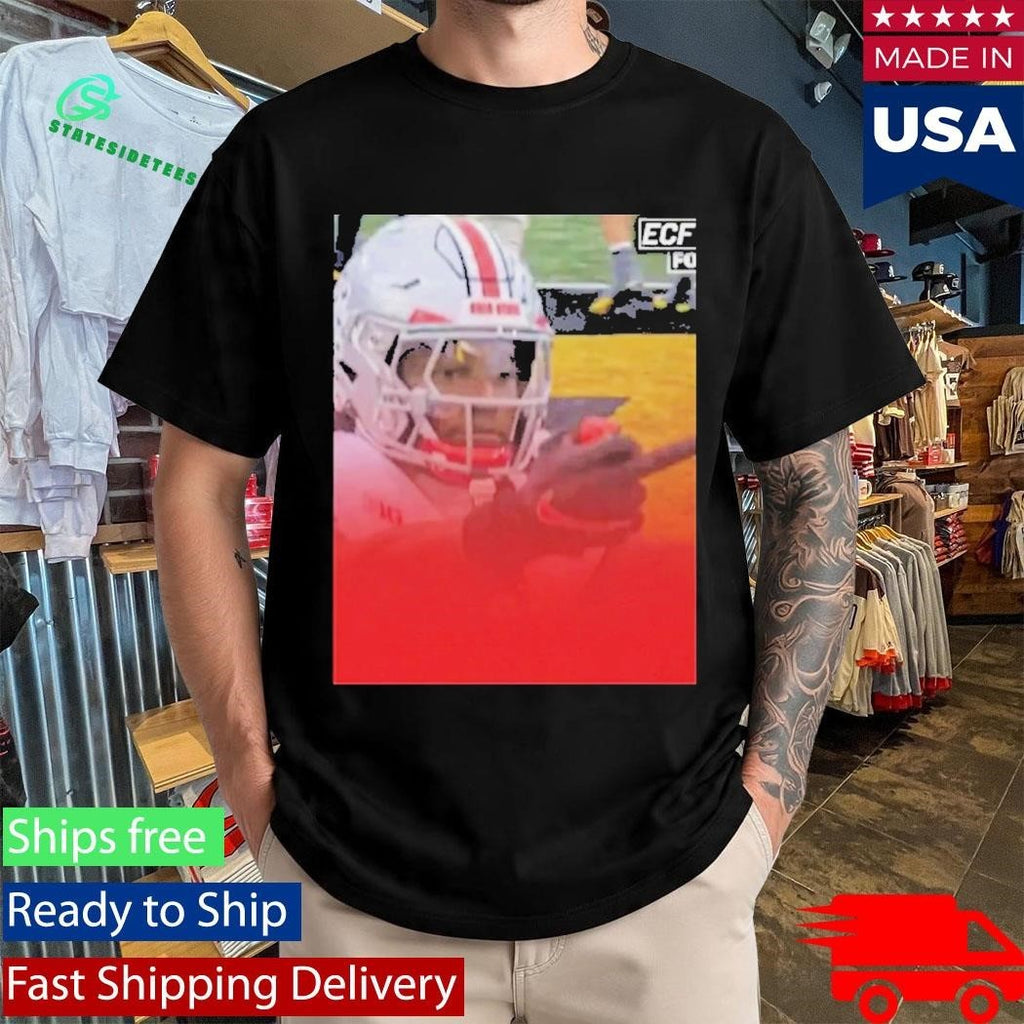Jeremiah Smith Flips Off Michigan Fans Shirt Unisex , , , Long Sleeve Tee