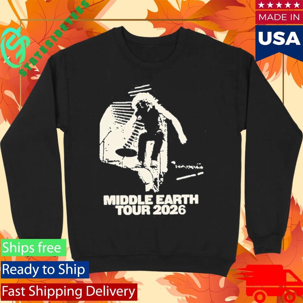 Jesse Welles Middle Earth Tour 2026 Shirt Unisex , , , Long Sleeve Tee