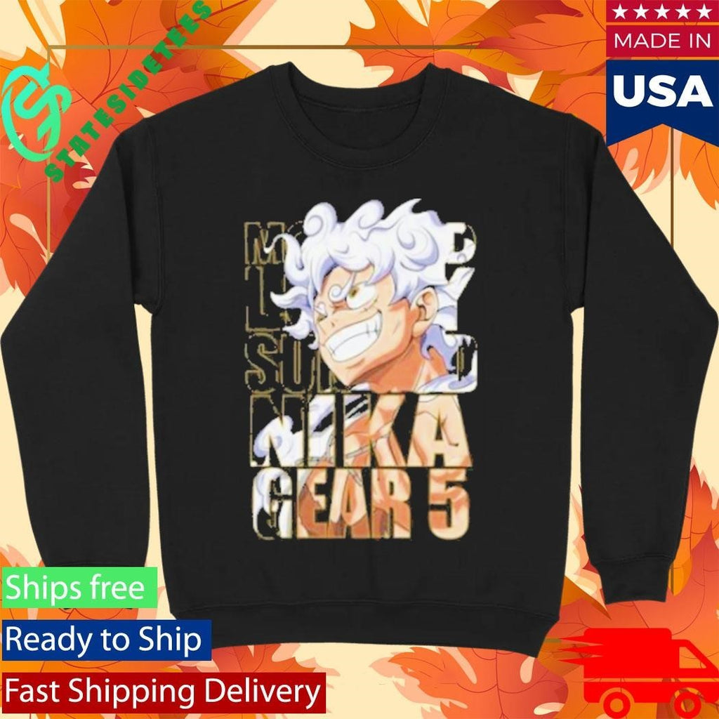 Jestedslaps Luffy Gear 5 Unisex , , , Long Sleeve Tee