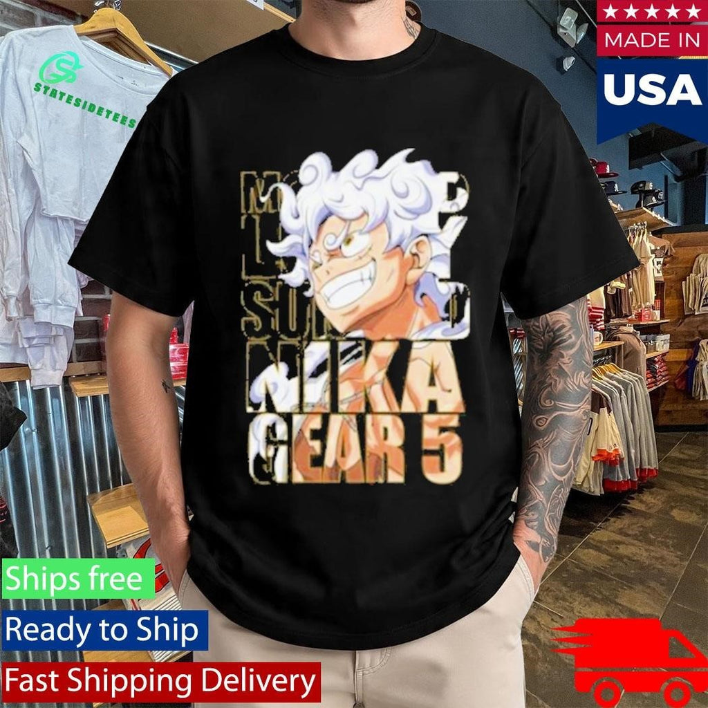 Jestedslaps Luffy Gear 5 Unisex , , , Long Sleeve Tee