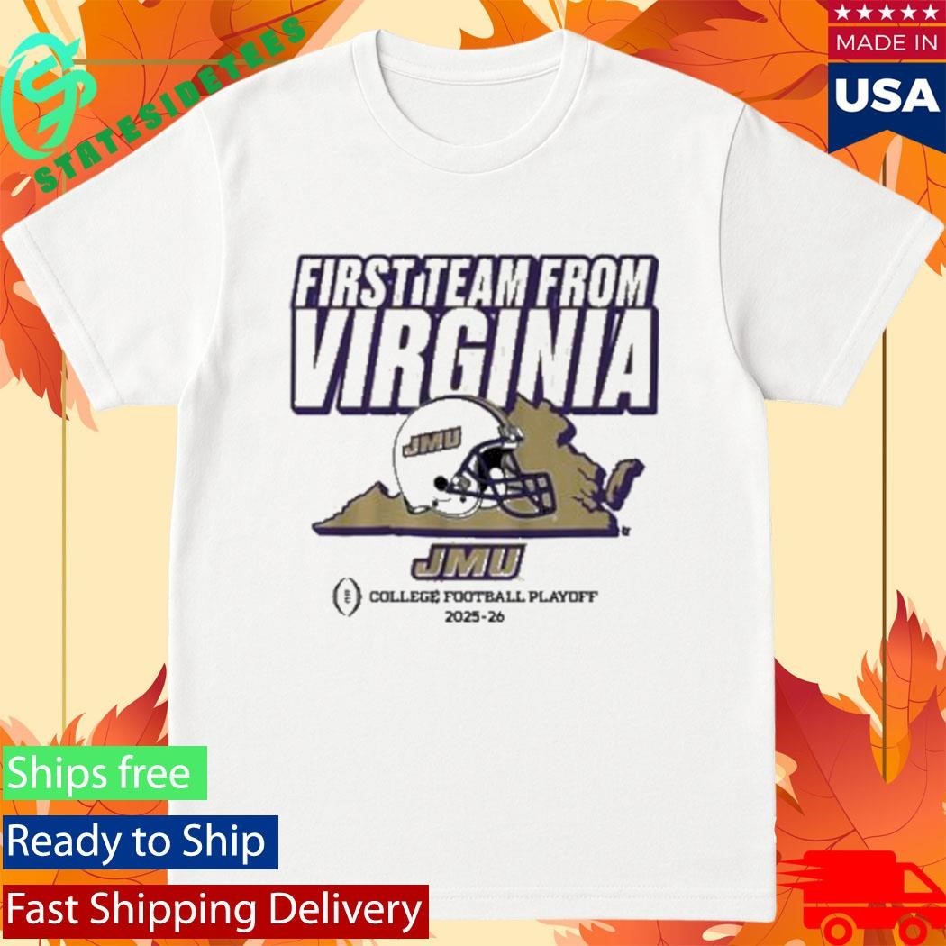 Jmu Football Cfp’s First Team From Virginia Shirt Unisex , , , Long Sleeve Tee