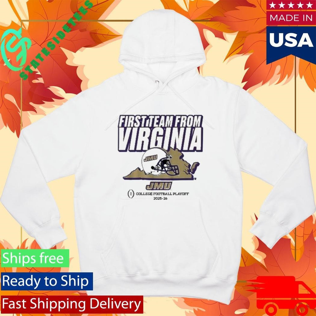 Jmu Football Cfp’s First Team From Virginia Shirt Unisex , , , Long Sleeve Tee