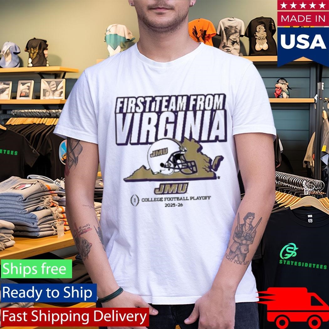 Jmu Football Cfp’s First Team From Virginia Shirt Unisex , , , Long Sleeve Tee