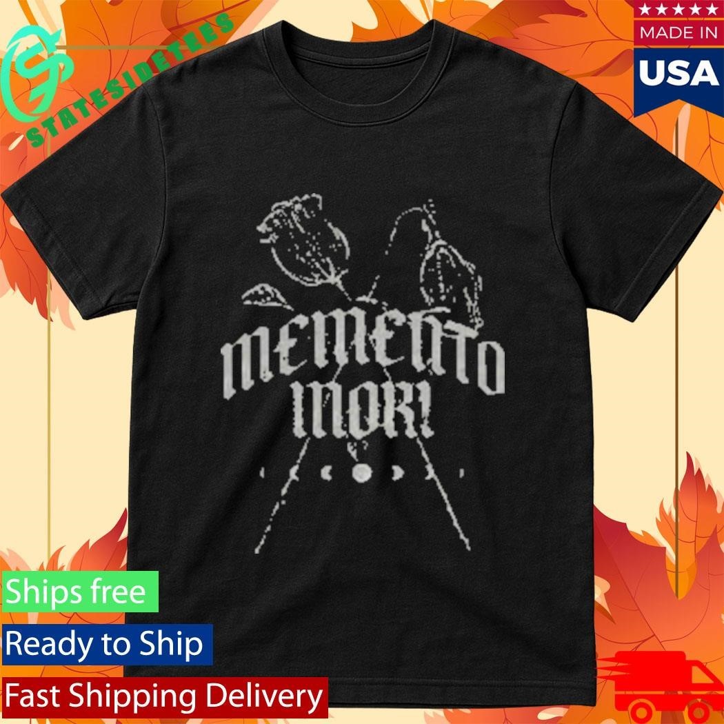Joe Bartolozzi Memento Mori Goth Rose Shirt Unisex , , , Long Sleeve Tee