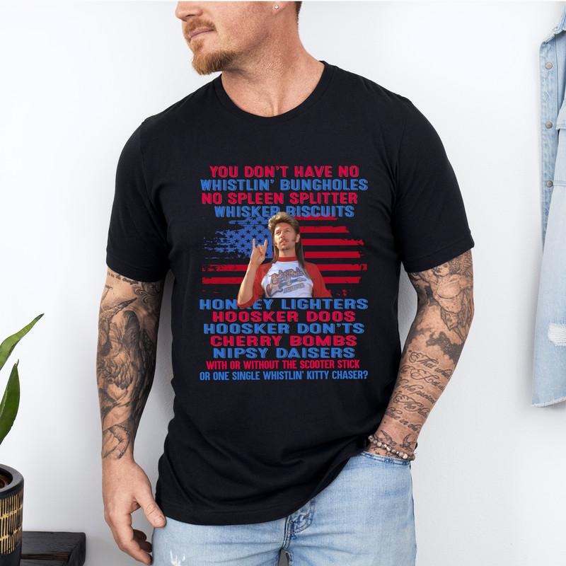 Joe Dirt America 4th July Shirt Funny 4th July Independence Day Shirt Red White Blue Shirt USA Flag Joe Dirt Firework Shirt T-Shirts