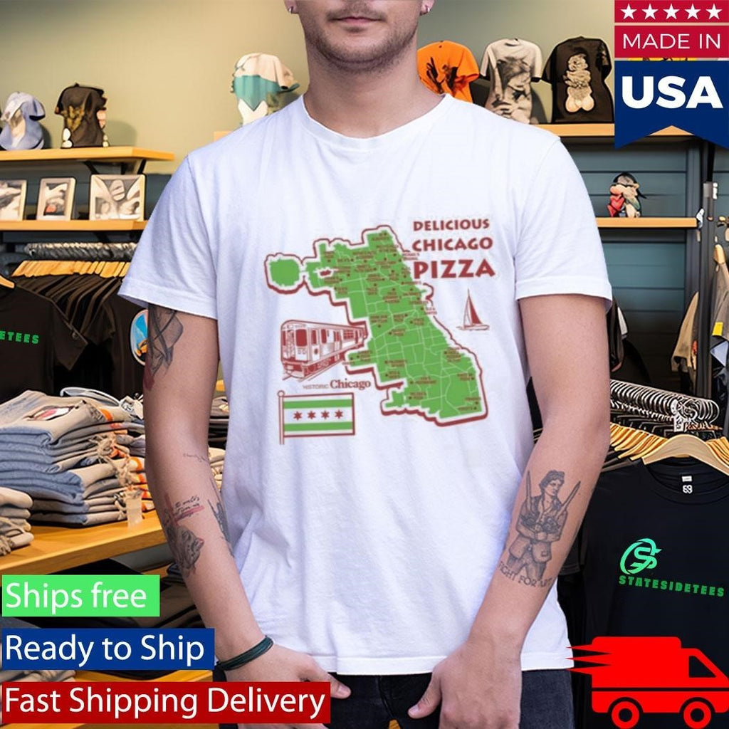 Joey Swoll Delicious Chicago Pizza Shirt Unisex , , , Long Sleeve Tee