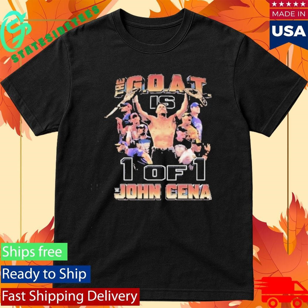 John Cena The Goat Is 1 Of 1 Shirt Unisex , , , Long Sleeve Tee