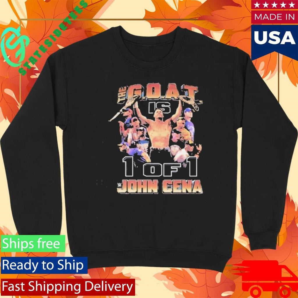 John Cena The Goat Is 1 Of 1 Shirt Unisex , , , Long Sleeve Tee