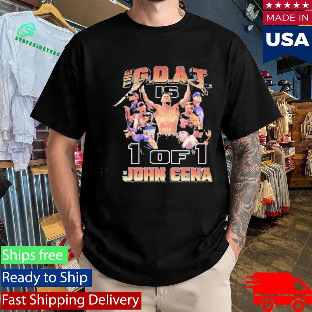 John Cena The Goat Is 1 Of 1 Shirt Unisex , , , Long Sleeve Tee