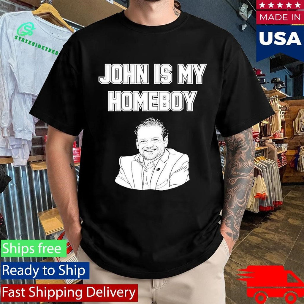 John Is My Homeboy Go Hawks Shirt Unisex , , , Long Sleeve Tee
