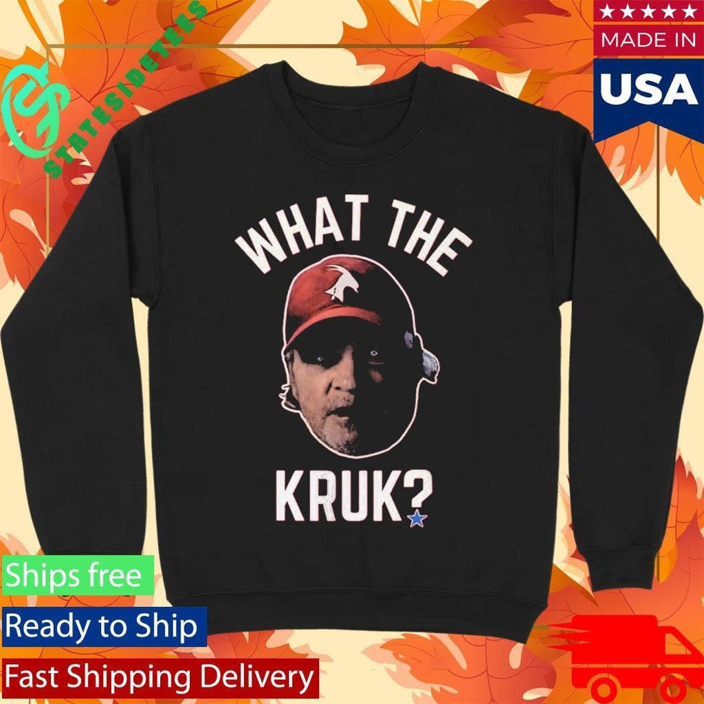 John Kruk What The Kruk Shirt Unisex , , , Long Sleeve Tee
