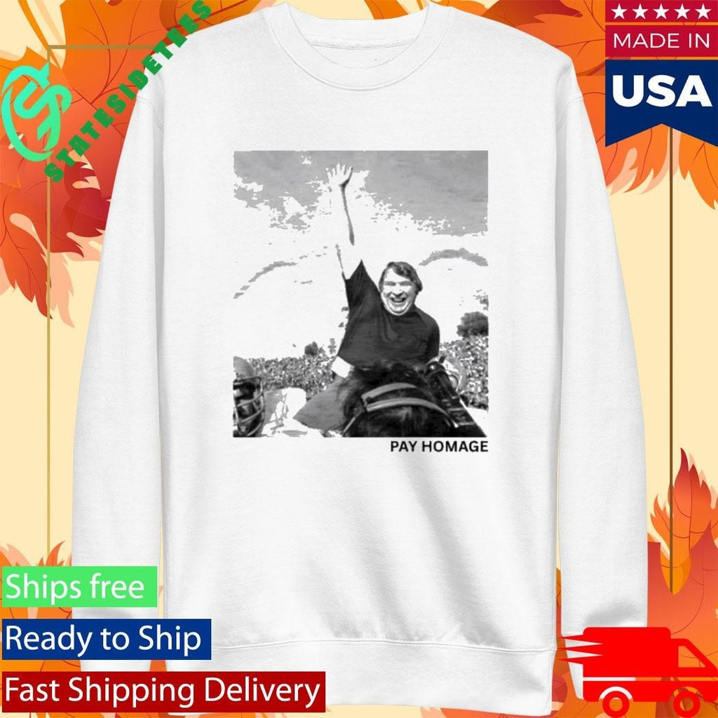 John Madden Pay Homage Shirt Unisex , , , Long Sleeve Tee