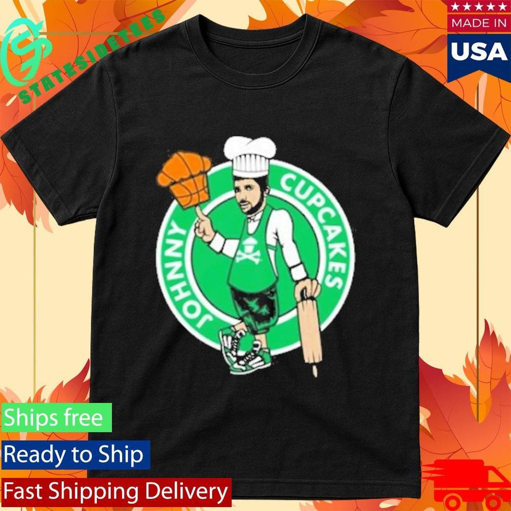 Johnny Cupcakes Men’s Basketball Baker Shirt Unisex , , , Long Sleeve Tee