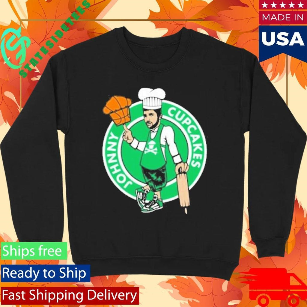 Johnny Cupcakes Men’s Basketball Baker Shirt Unisex , , , Long Sleeve Tee