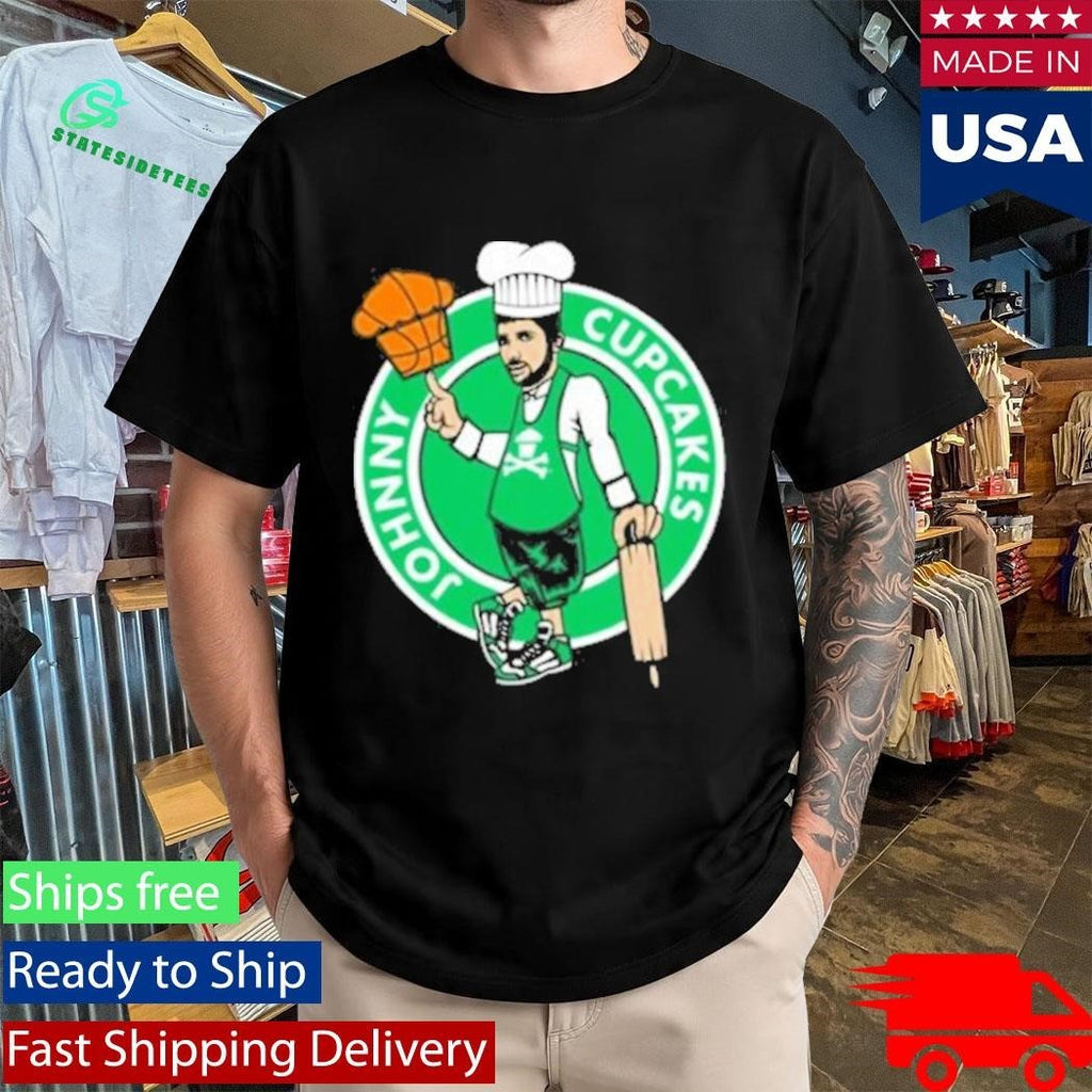 Johnny Cupcakes Men’s Basketball Baker Shirt Unisex , , , Long Sleeve Tee
