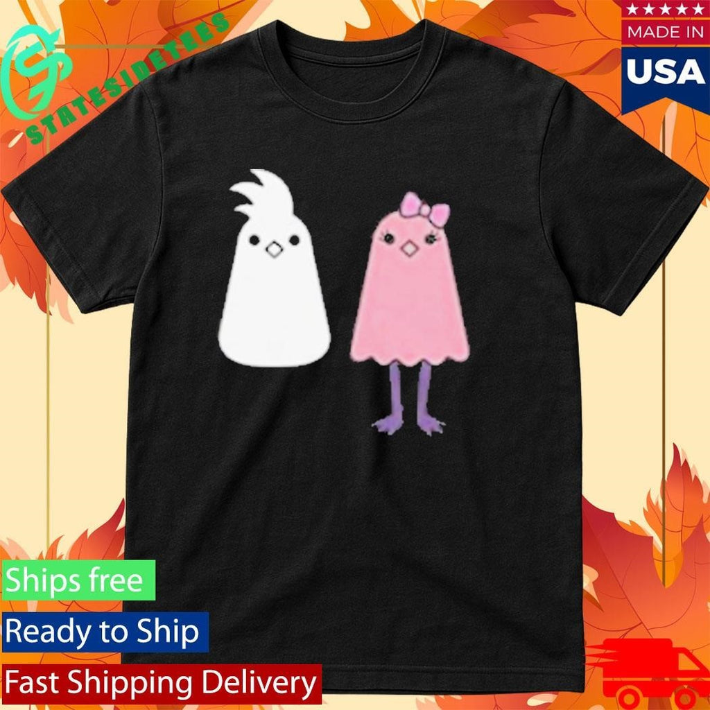 Johnwowcool Just Two Birds Shirt Unisex , , , Long Sleeve Tee