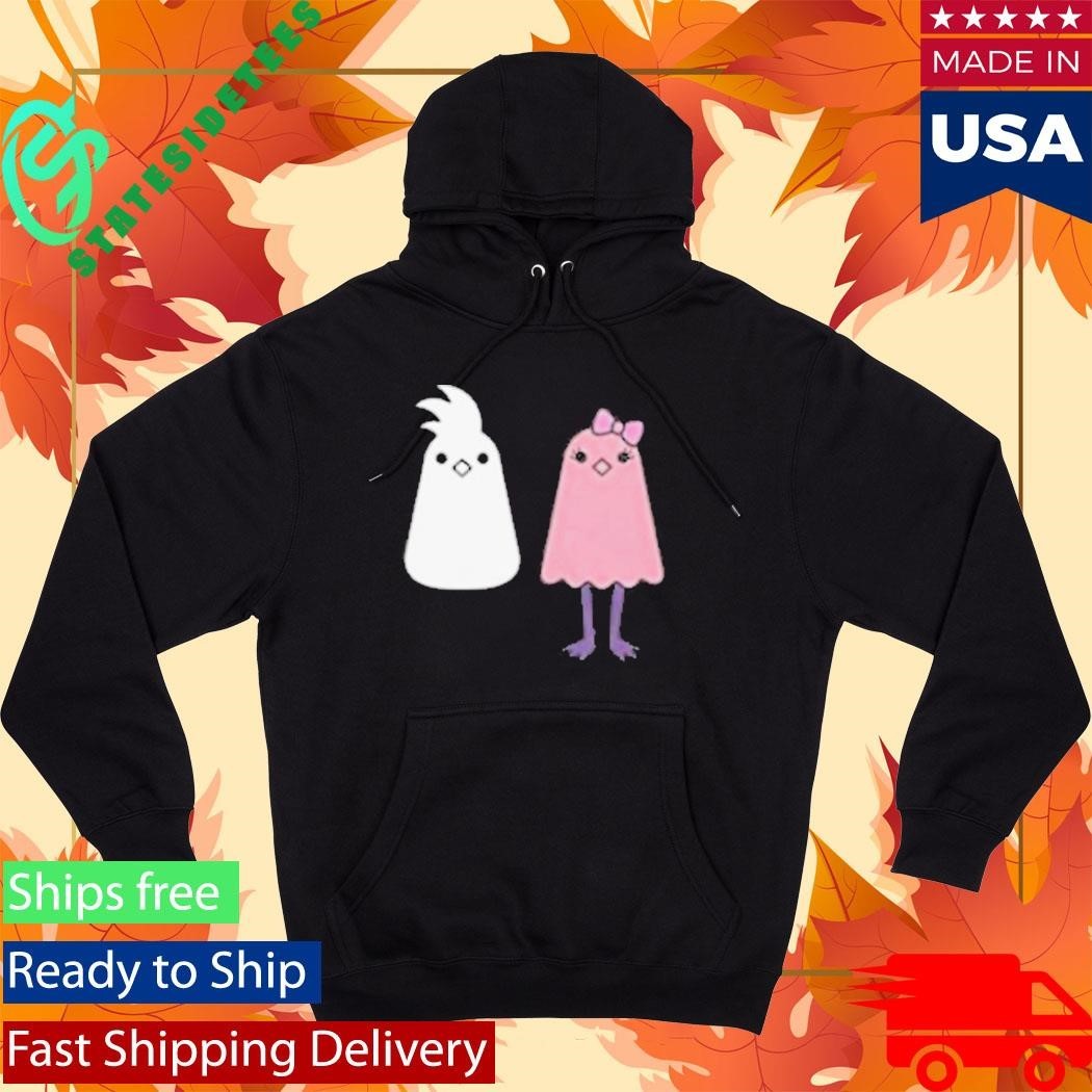 Johnwowcool Just Two Birds Shirt Unisex , , , Long Sleeve Tee