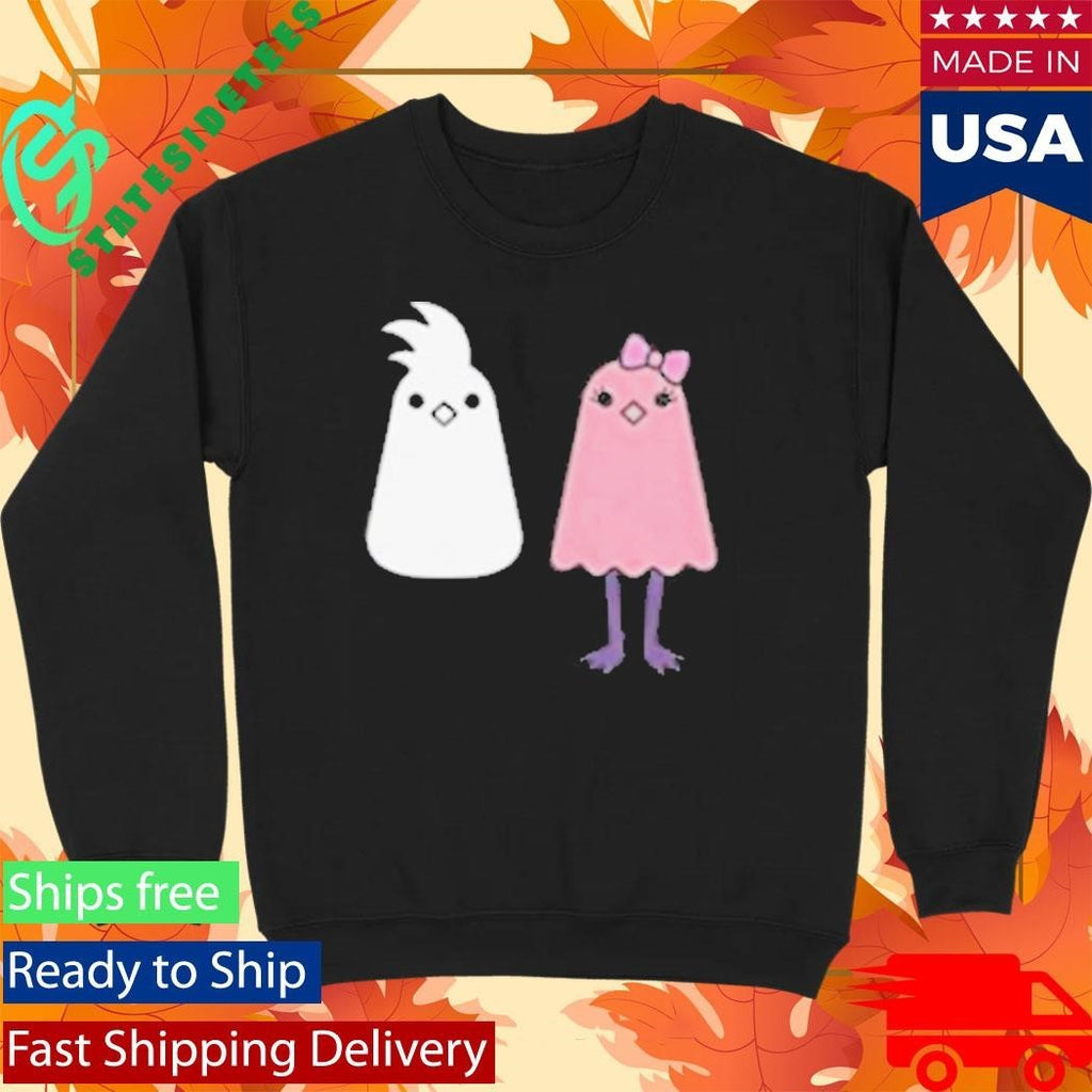 Johnwowcool Just Two Birds Shirt Unisex , , , Long Sleeve Tee