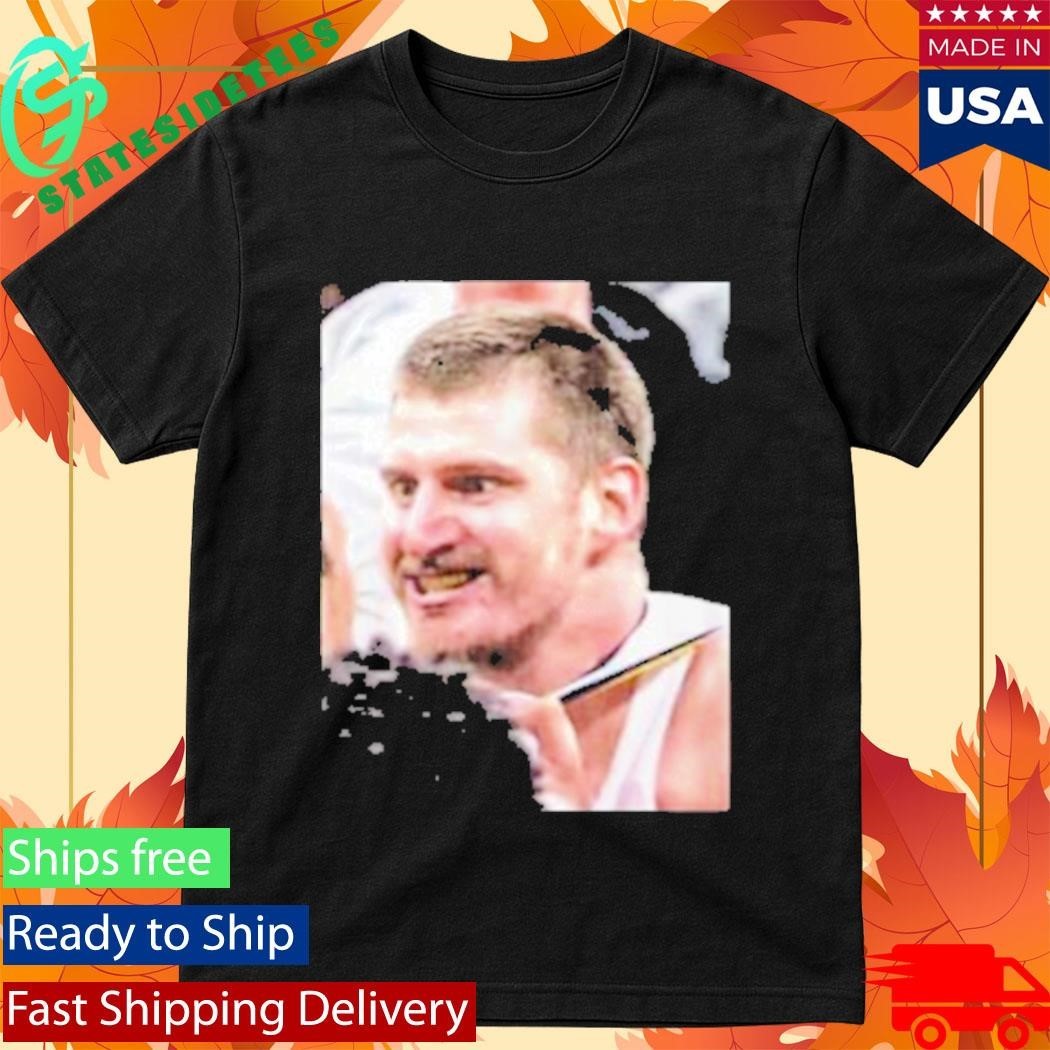 Jokic Fights Okc After Lu Dort Fouls Him Shirt Unisex , , , Long Sleeve Tee