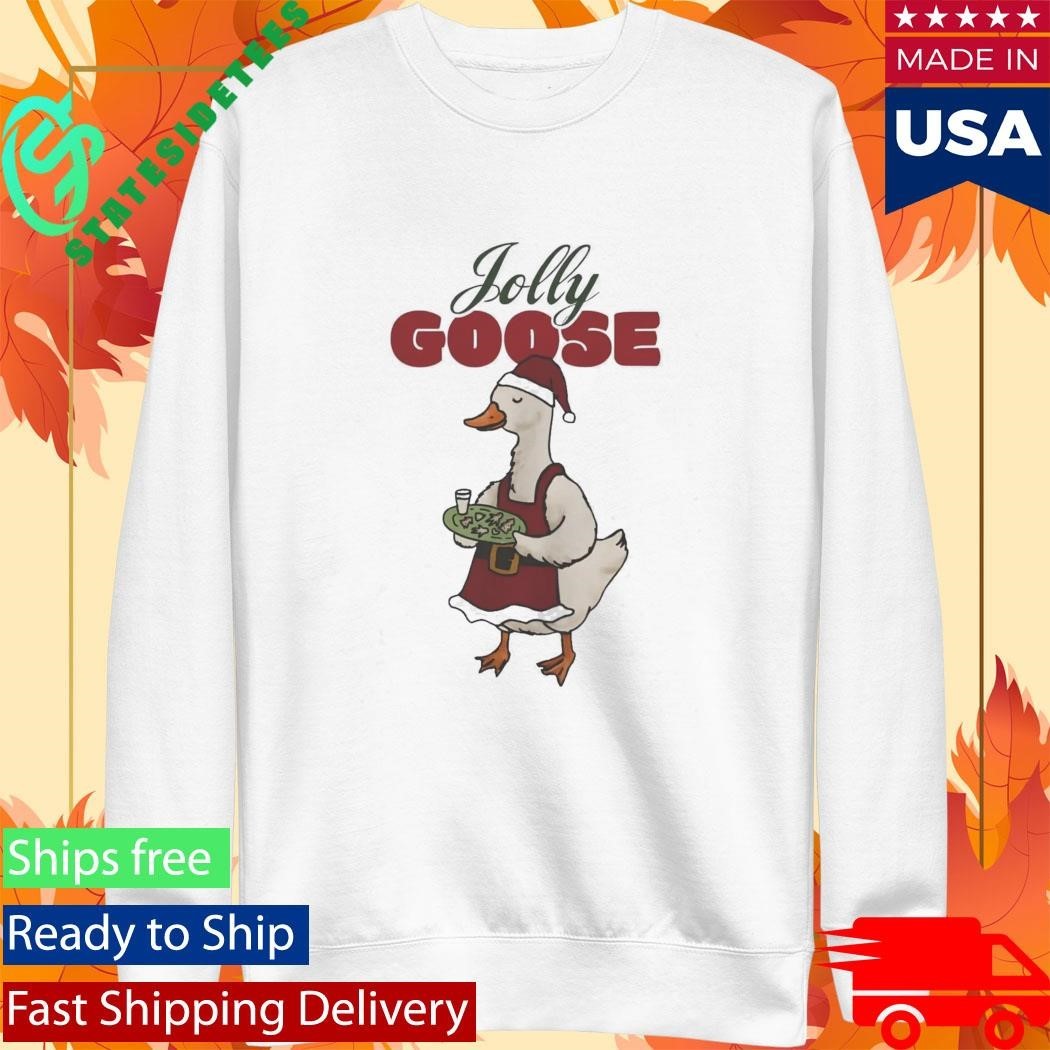Jolly Goose Christmas Shirt Unisex , , , Long Sleeve Tee