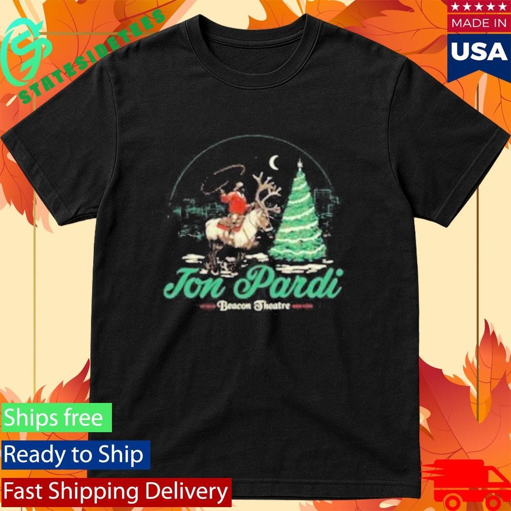 Jon Pardi Beacon Theatre Nyc Reindeer Event Shirt Unisex , , , Long Sleeve Tee