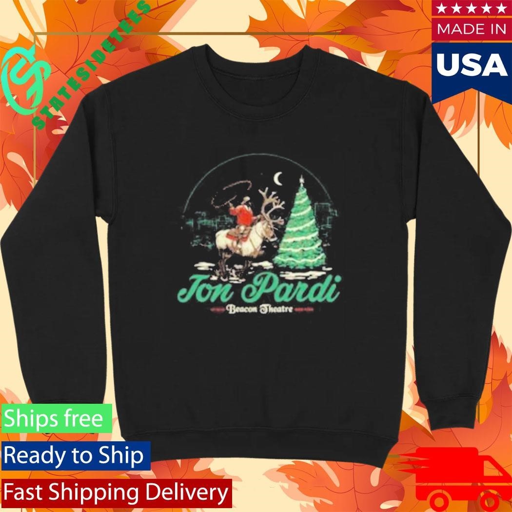 Jon Pardi Beacon Theatre Nyc Reindeer Event Shirt Unisex , , , Long Sleeve Tee