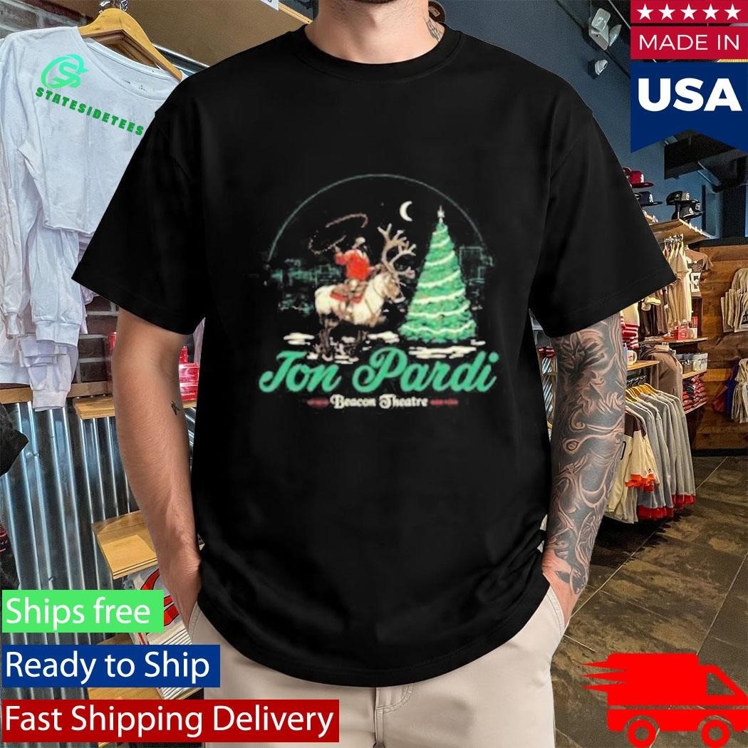 Jon Pardi Beacon Theatre Nyc Reindeer Event Shirt Unisex , , , Long Sleeve Tee