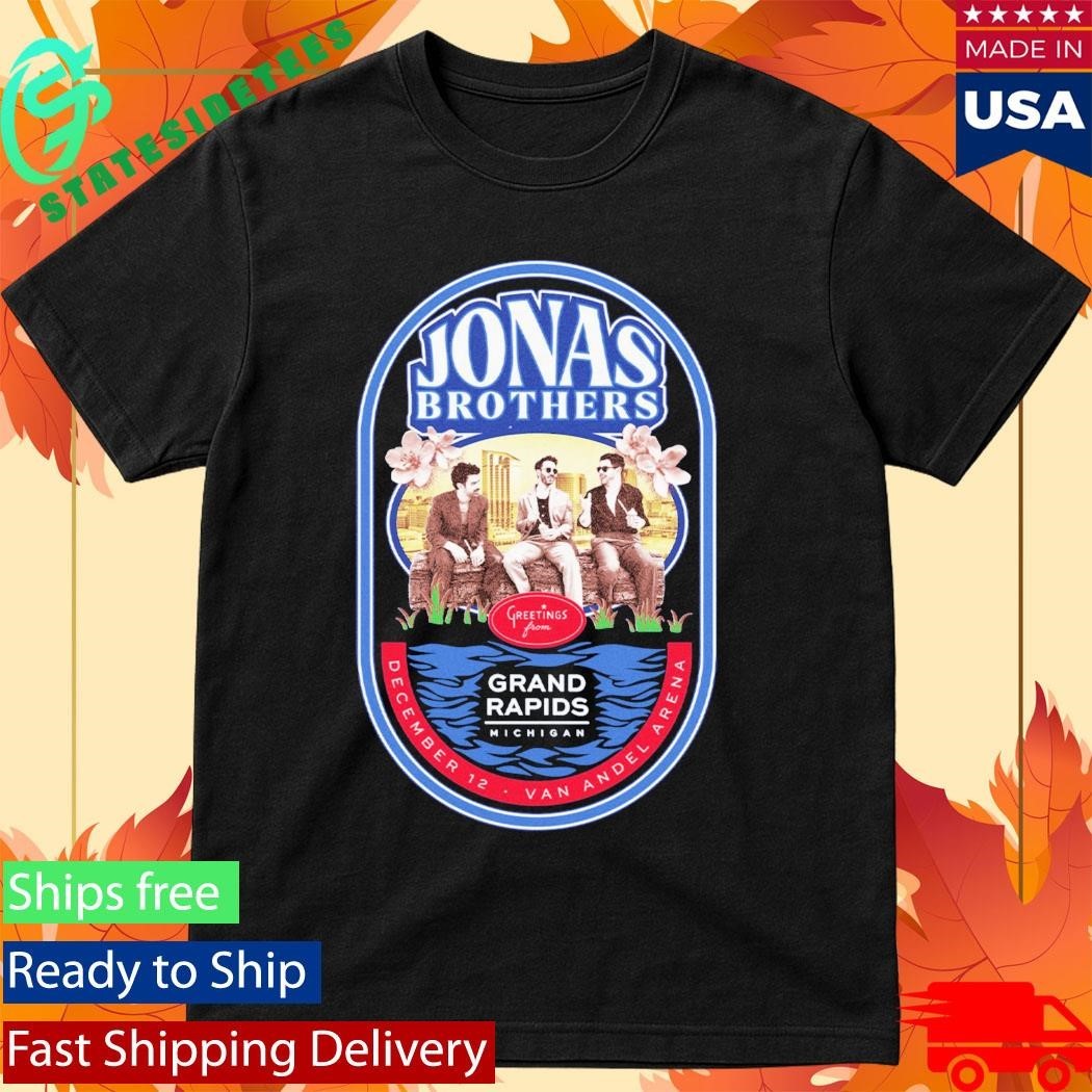 Jonas Brothers Greetings From Your Hometown Grand Rapids Mi Shirt Unisex , , , Long Sleeve Tee