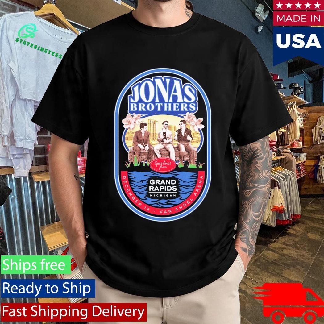 Jonas Brothers Greetings From Your Hometown Grand Rapids Mi Shirt Unisex , , , Long Sleeve Tee