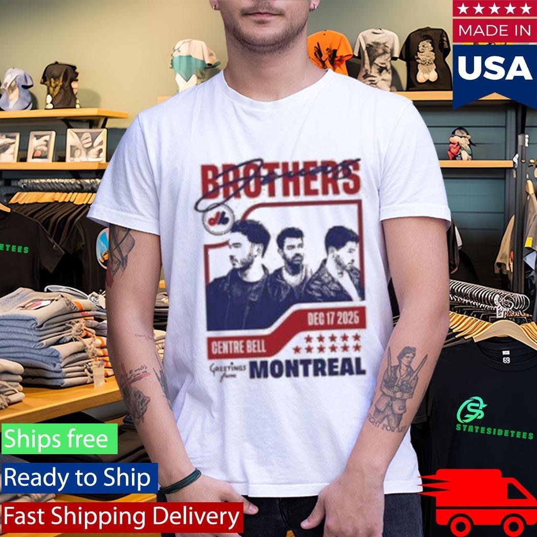 Jonas Brothers Greetings From Your Hometown Montreal Shirt Unisex , , , Long Sleeve Tee