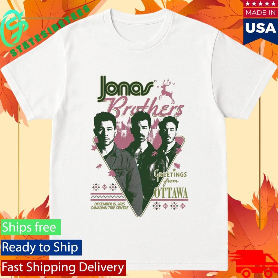 Jonas Brothers Greetings From Your Hometown Ottawa On Shirt Unisex , , , Long Sleeve Tee