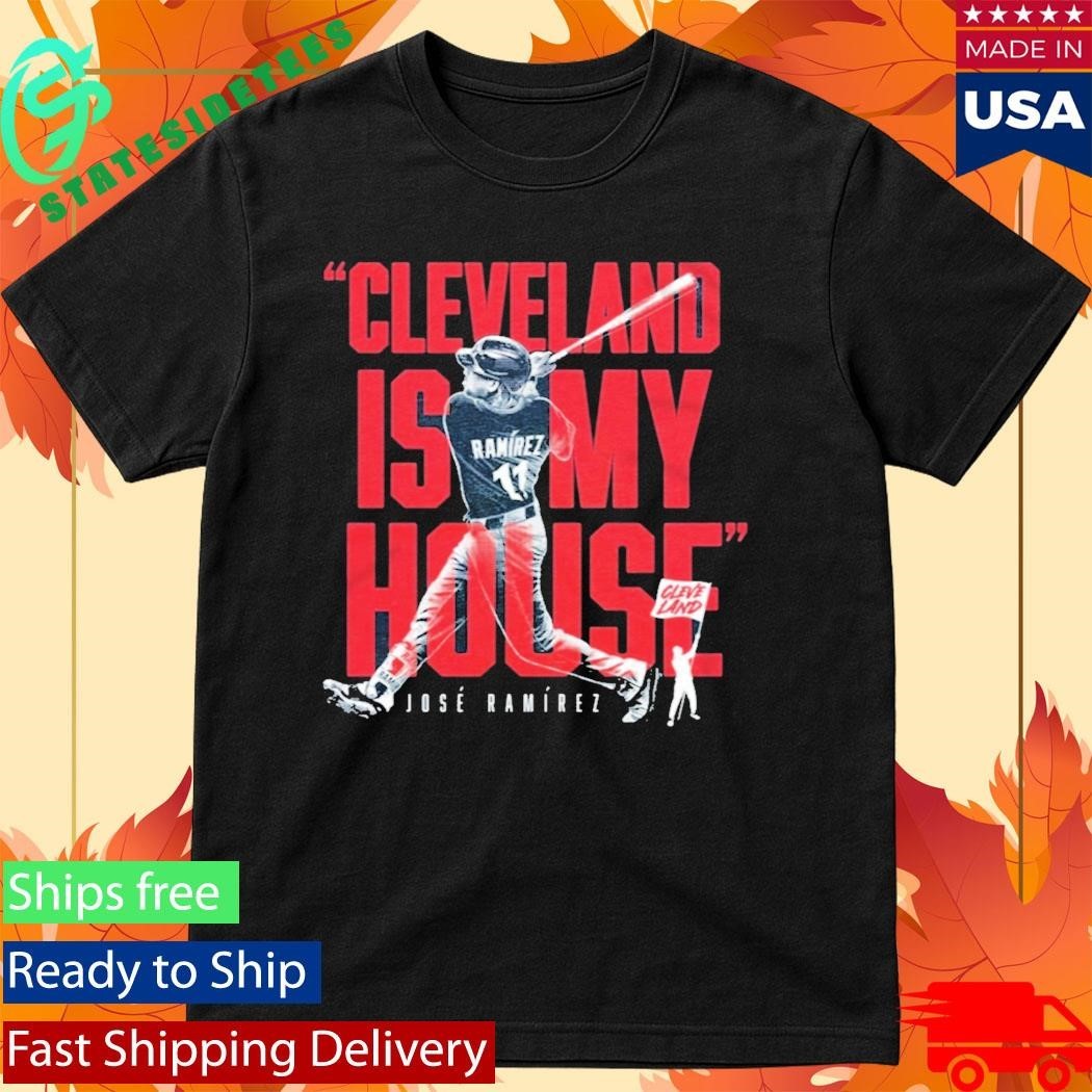 Jose Ramirez Cleveland Is My House Shirt Unisex , , , Long Sleeve Tee