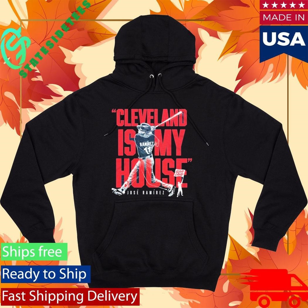 Jose Ramirez Cleveland Is My House Shirt Unisex , , , Long Sleeve Tee