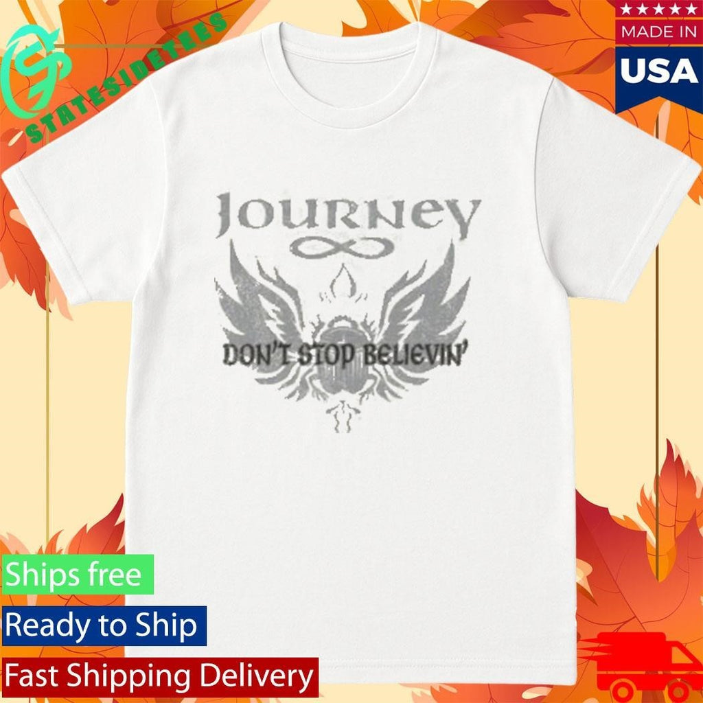 Journey Music Natural Don’t Stop Believin’ Shirt Unisex , , , Long Sleeve Tee