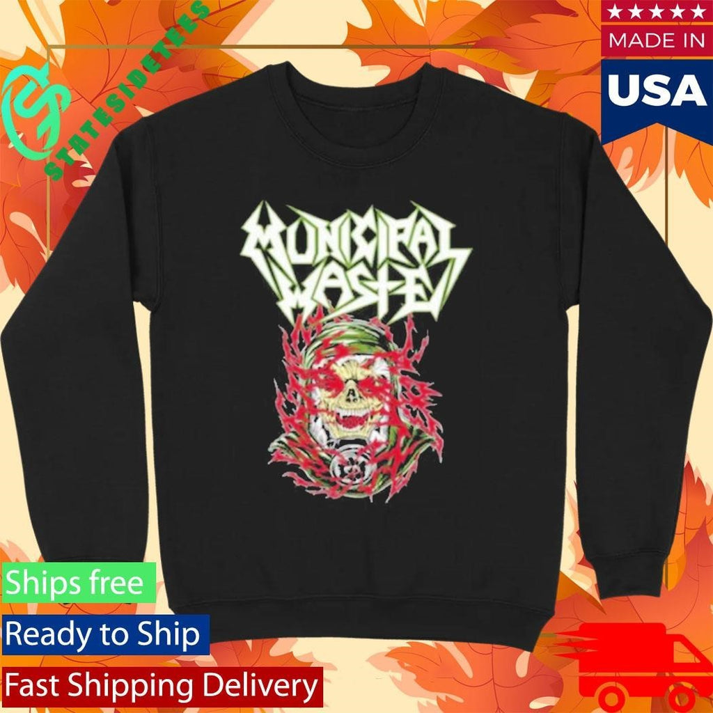 Jsr Direct Municipal Waste Fuck You Up Shirt Unisex , , , Long Sleeve Tee