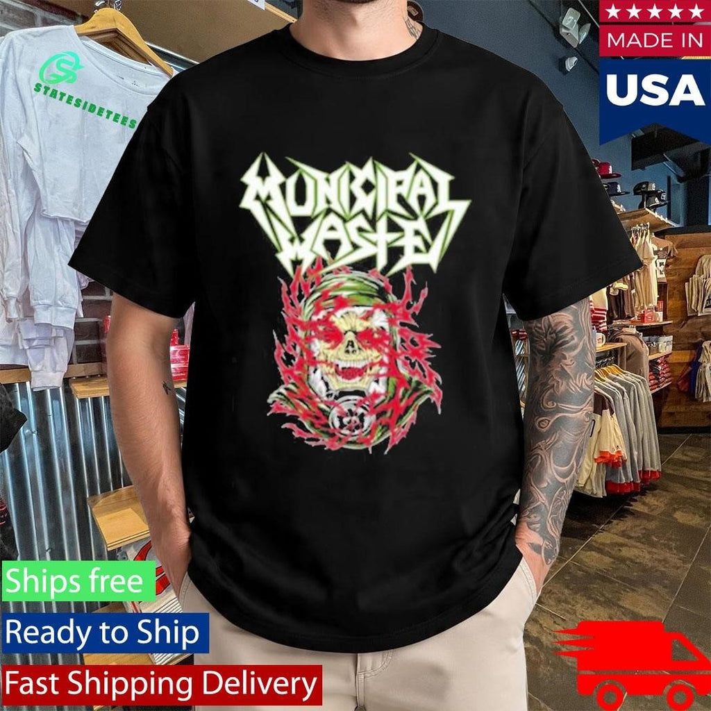 Jsr Direct Municipal Waste Fuck You Up Shirt Unisex , , , Long Sleeve Tee