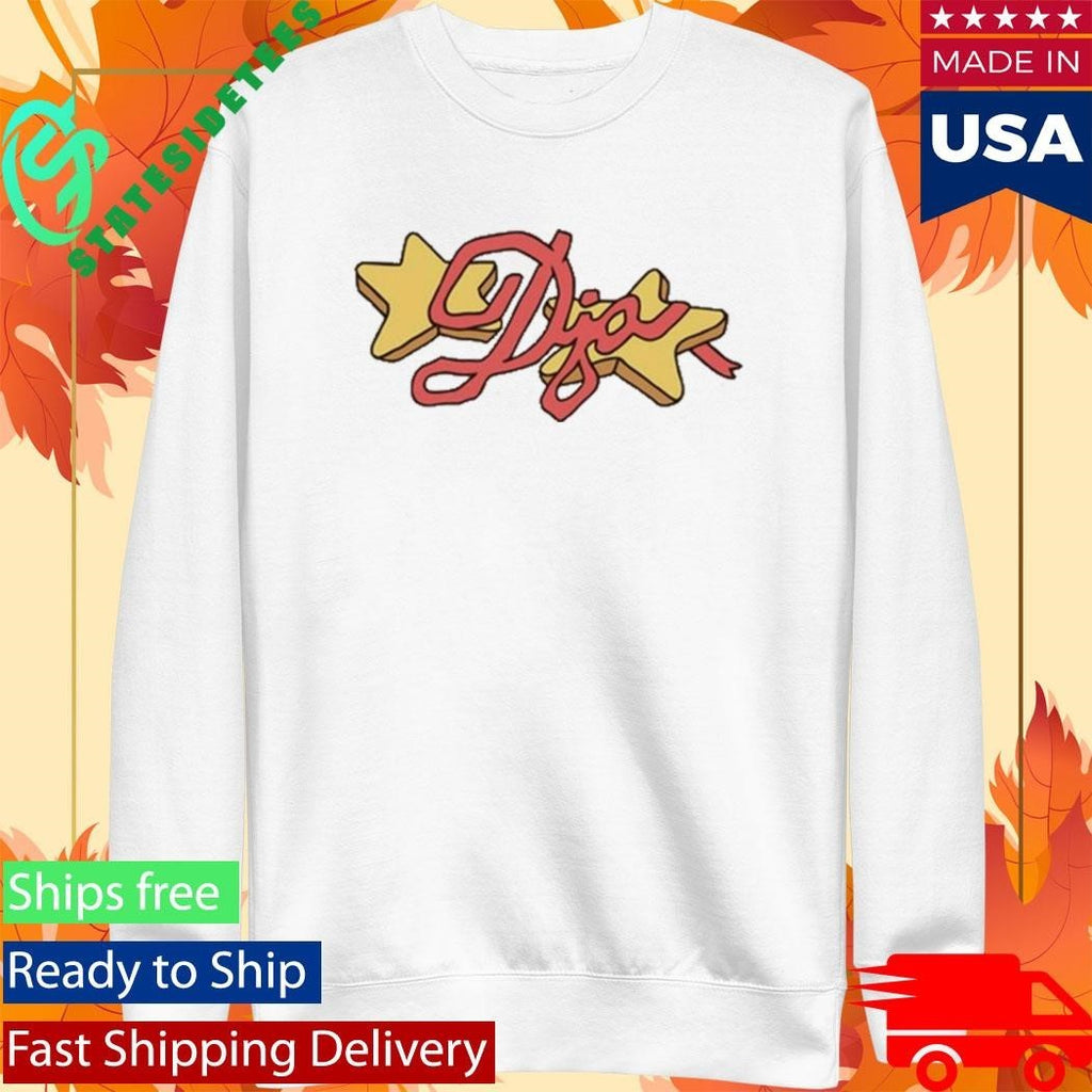 Juls Star Logo Raglan Shirt Unisex , , , Long Sleeve Tee