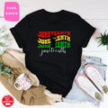 Juneteenth African American Celebration Black History Shirt 1865 Juneteenth T-Shirts