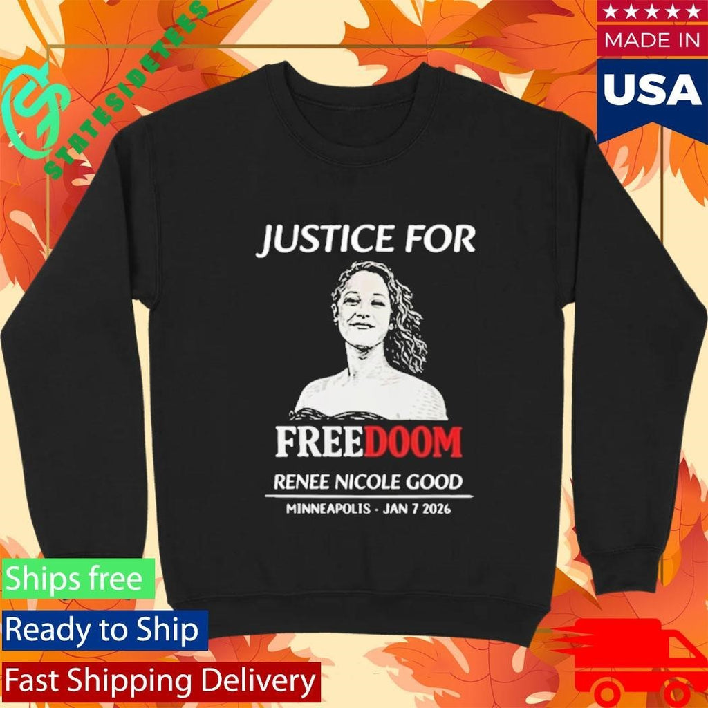 Justice For Renee Nicole Good Freedom Minneapolis Shirt Unisex , , , Long Sleeve Tee