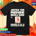 Justice For Renee Nicole Good Shirt Abolish Ice Shirt Unisex , , , Long Sleeve Tee