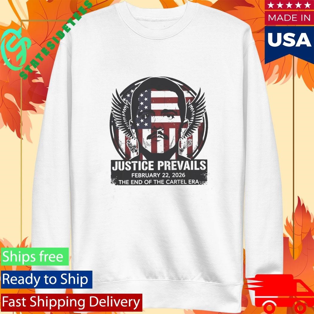 Justice Prevails El Mencho Shirt Unisex , , , Long Sleeve Tee